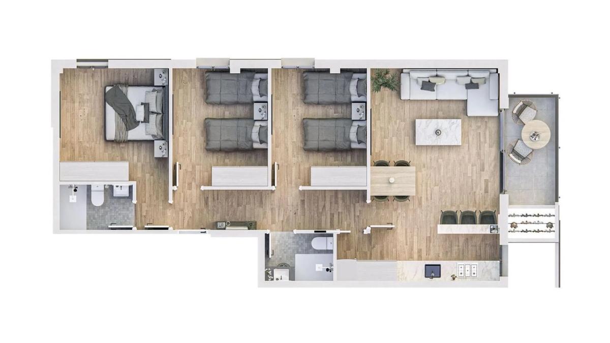 Продажа квартиры на Pasaje Las Lagunillas, 6, Хаэн
plan 4