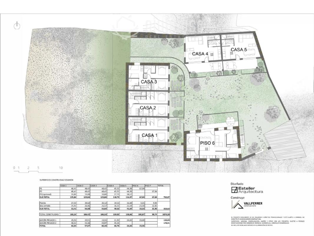 Obra nueva promoció Pi en Bellver de Cerdanya (Revista) plan 1