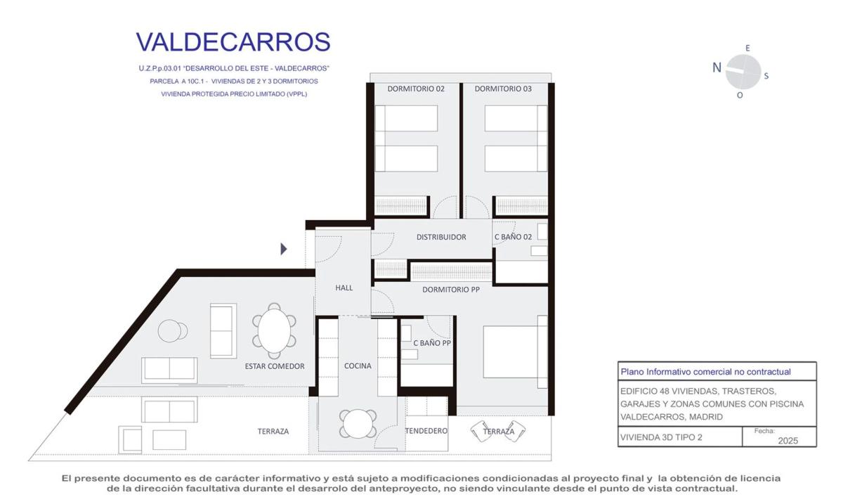 Penthouse sale in Avenida del Mayorazgo, 80, Madrid plan 2
