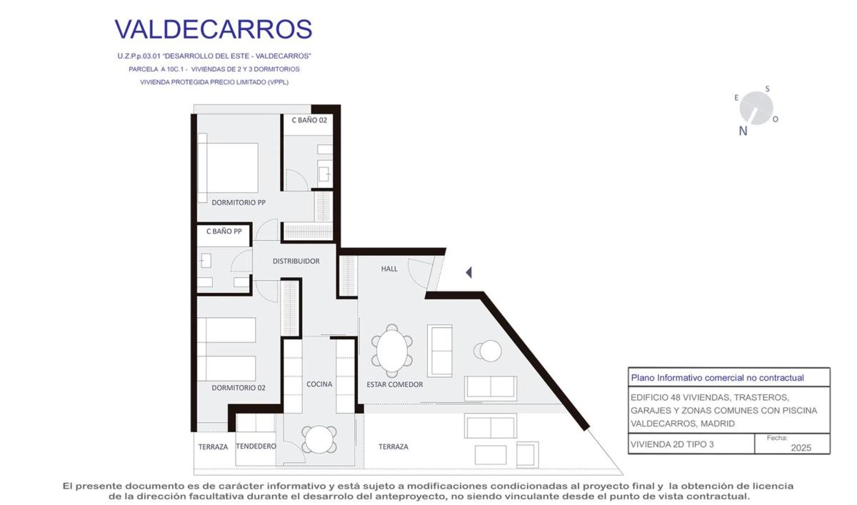 Penthouse sale in Avenida del Mayorazgo, 80, Madrid plan 3