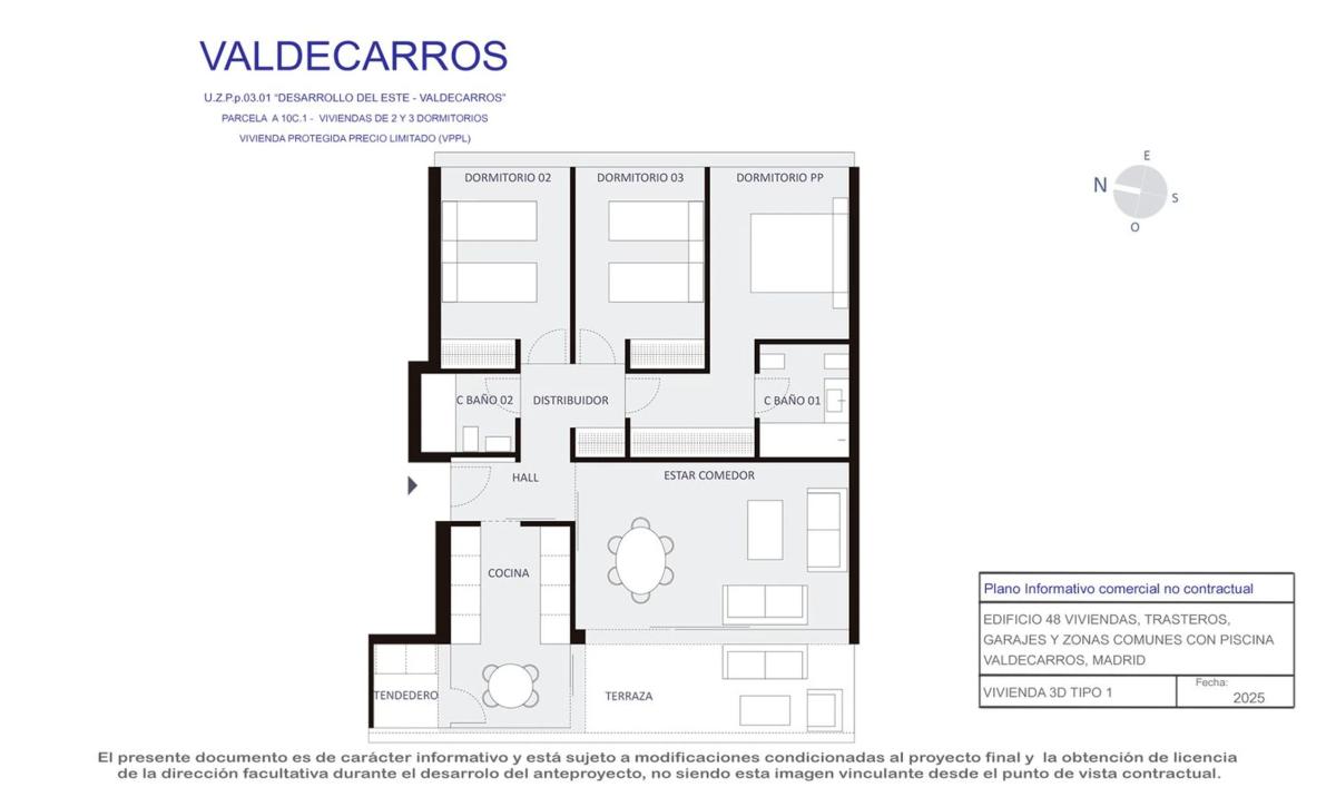Penthouse sale in Avenida del Mayorazgo, 80, Madrid plan 6