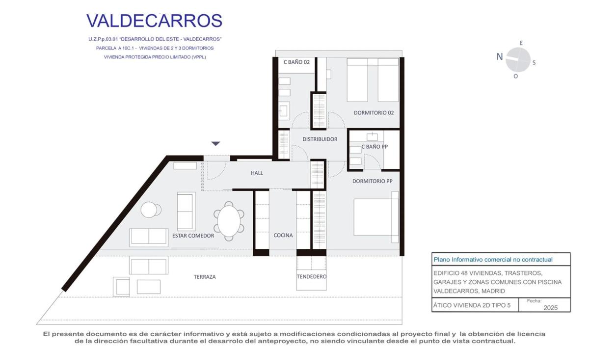 Penthouse sale in Avenida del Mayorazgo, 80, Madrid plan 9