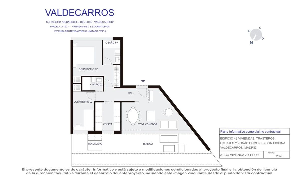 Penthouse sale in Avenida del Mayorazgo, 80, Madrid plan 10
