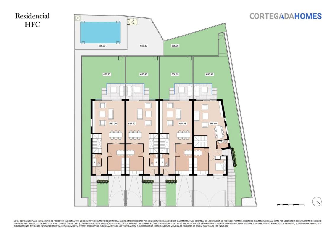 New construction Residencial HFC in Pozuelo de Alarcón plan 1