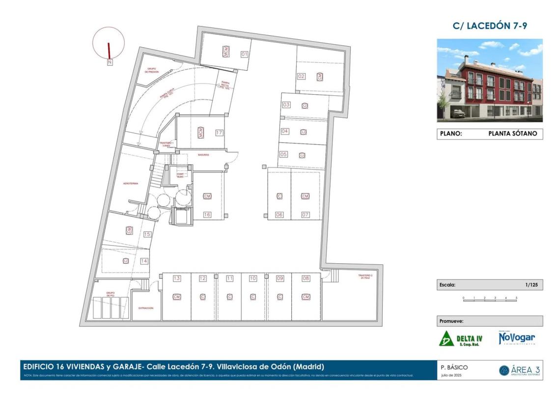 Obra nueva Edificio Lacedón en Villaviciosa de Odón (Revista) plan 4