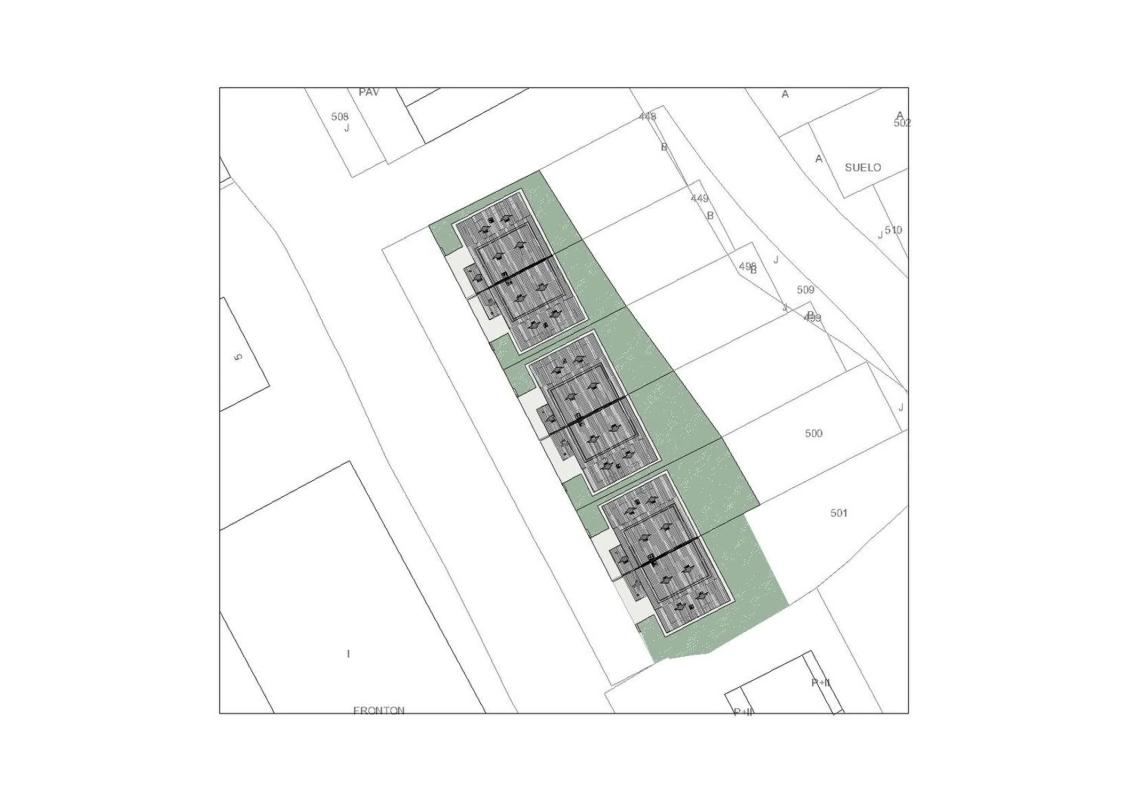 Obra nueva Residencial Olagüe en Anué (Revista) plan 1