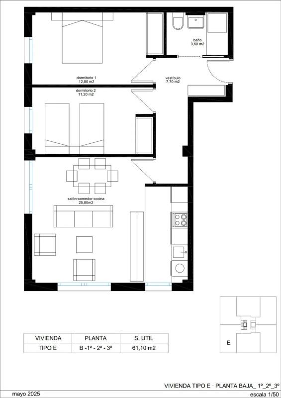 Obra nueva Atlantis en San Juan de la Arena (Revista) plan 4