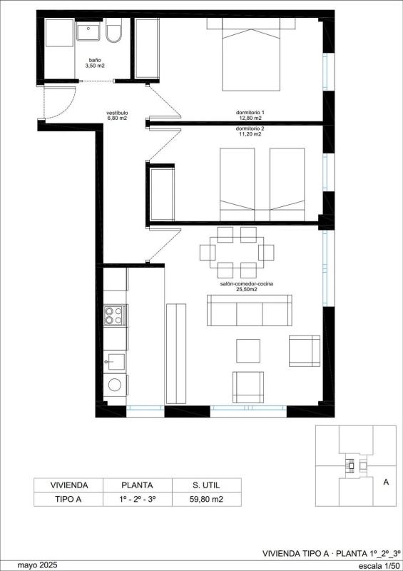 Obra nueva Atlantis en San Juan de la Arena (Revista) plan 6