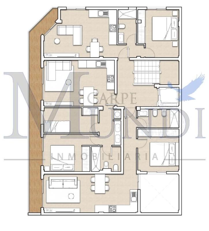 Venta de piso en Calle Eusebio Carballo Estévez, 11, La Oliva
plan 2
