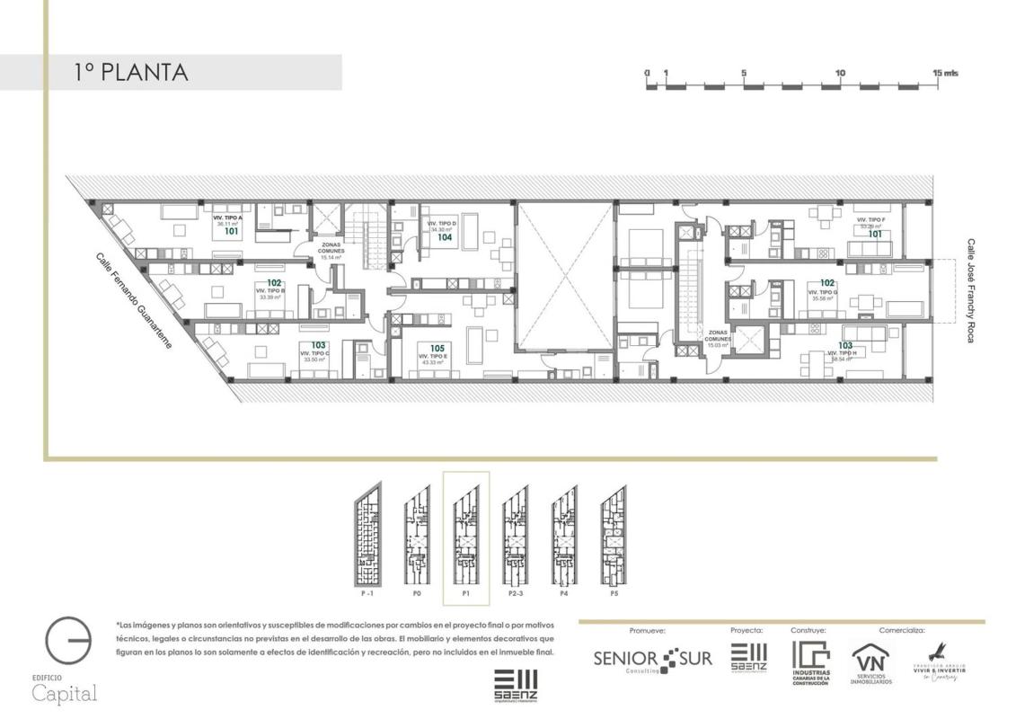 Sprzedaż mieszkania w Calle Franchy Roca, 18, Las Palmas de Gran Canaria
 plan 2