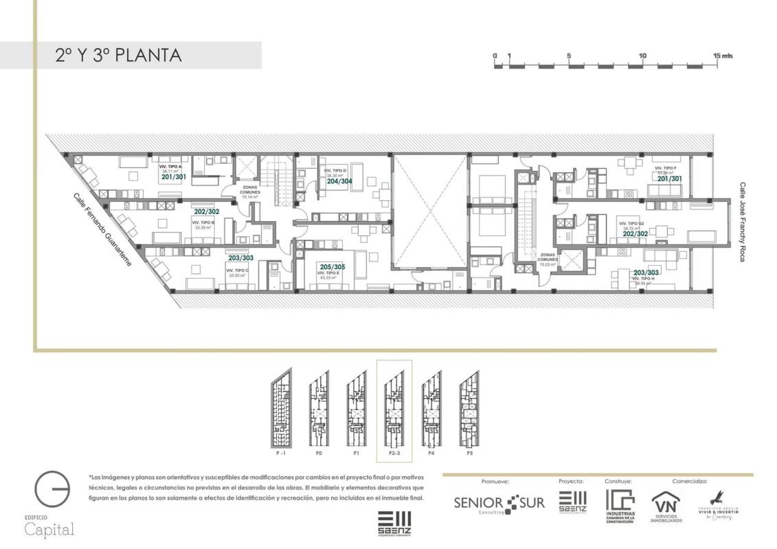 Sprzedaż mieszkania w Calle Franchy Roca, 18, Las Palmas de Gran Canaria
 plan 3