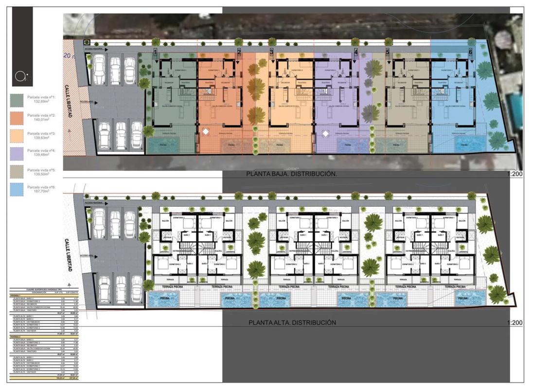 Obra nueva Residencial Karena en Tias (Revista) plan 1