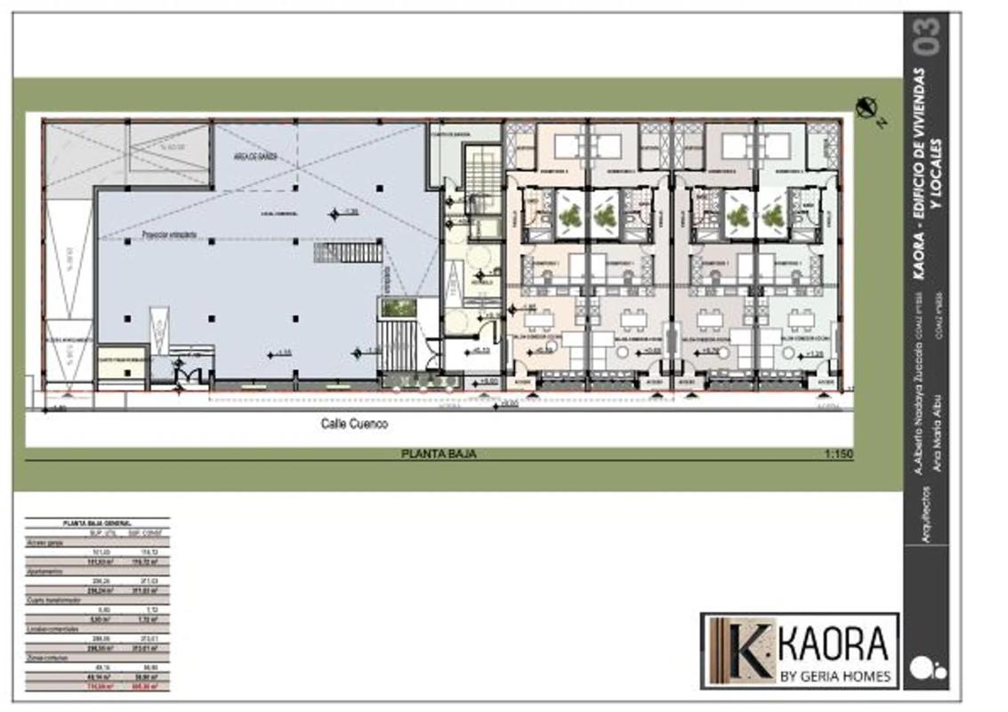 Obra nueva Edificio Kaora en Arrecife (Revista) plan 3