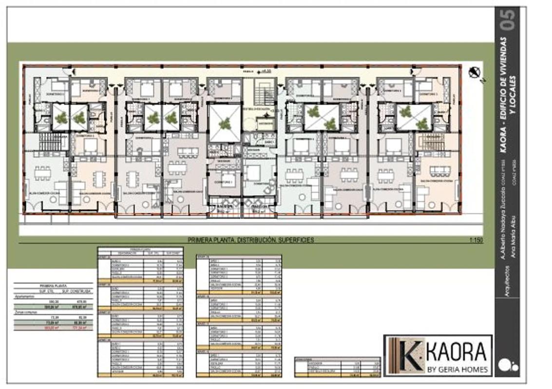 Obra nueva Edificio Kaora en Arrecife (Revista) plan 4