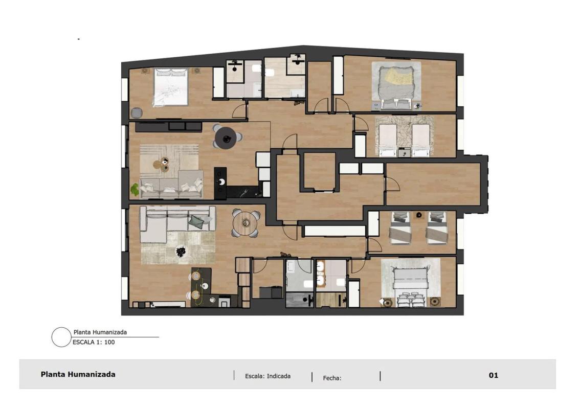Sale of apartment in Avenida Arenal, 19, Sanxenxo
 plan 1