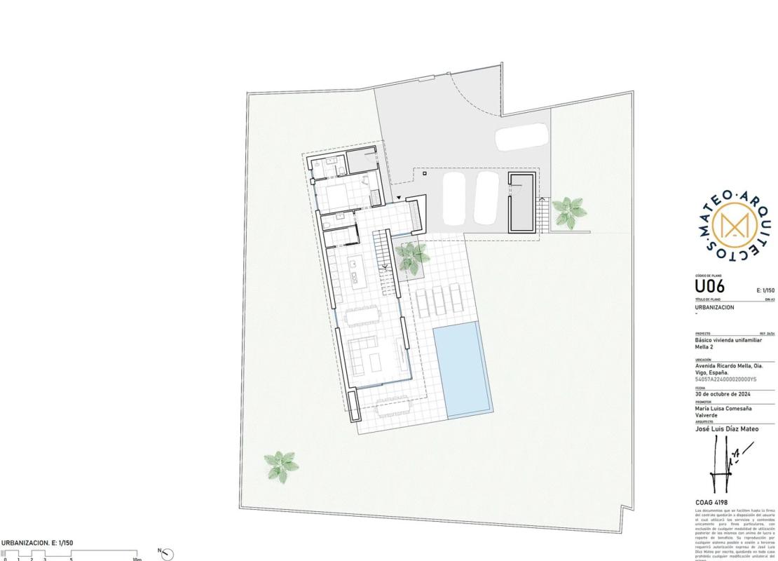 Venta de chalet independiente en Avenida Ricardo Mella, 345, Vigo
 plan 1