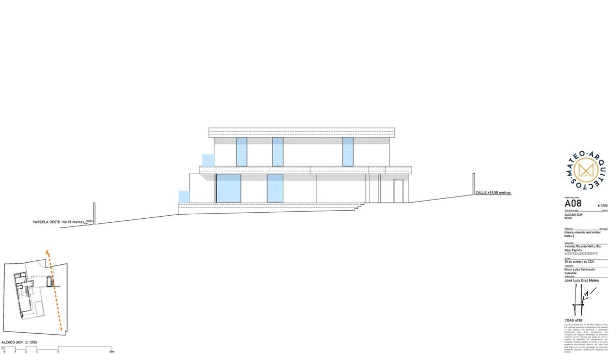 Venta de chalet independiente en Avenida Ricardo Mella, 345, Vigo
 plan 6