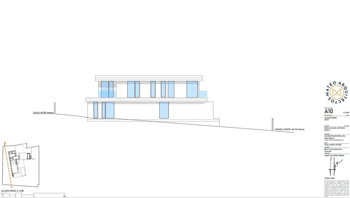 Venta de chalet independiente en Avenida Ricardo Mella, 345, Vigo
 plan 7