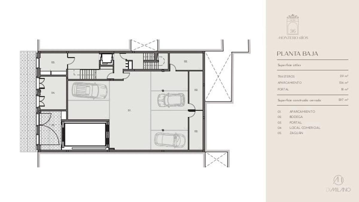 Nowa nieruchomość Montero Ríos 36 w Vigo plan 1