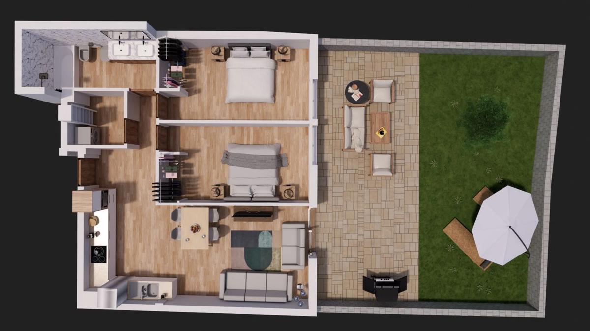 Obra nueva Edificio Sara en San Cristóbal de la Laguna (Revista) plan 1