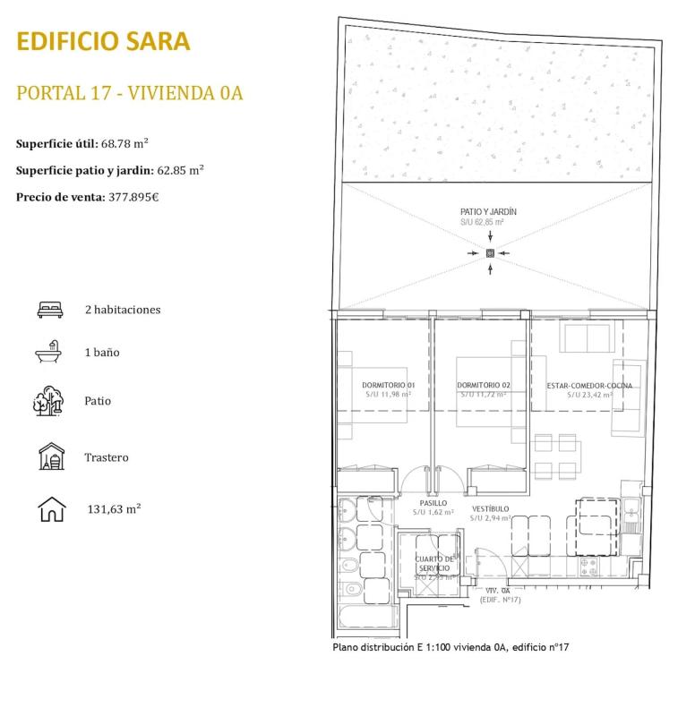 Obra nueva Edificio Sara en San Cristóbal de la Laguna (Revista) plan 2