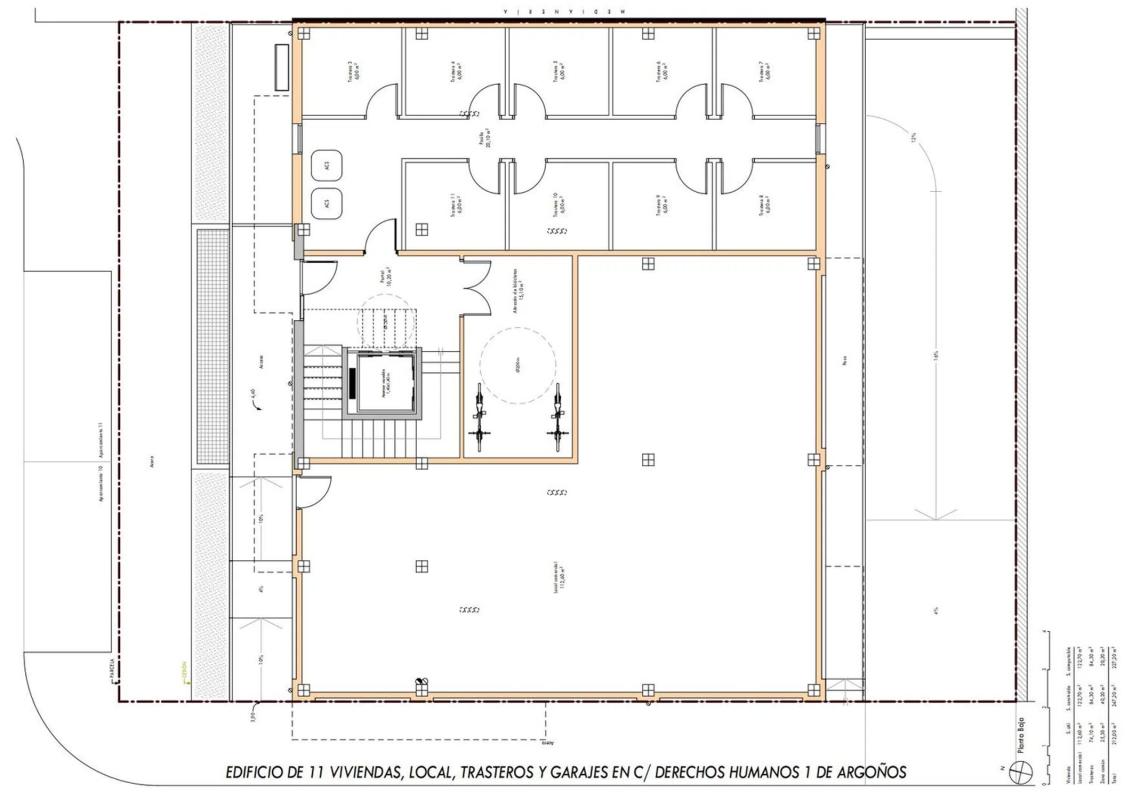 Obra nueva Calle Fuentelloro 9 en Argoños (Revista) plan 3