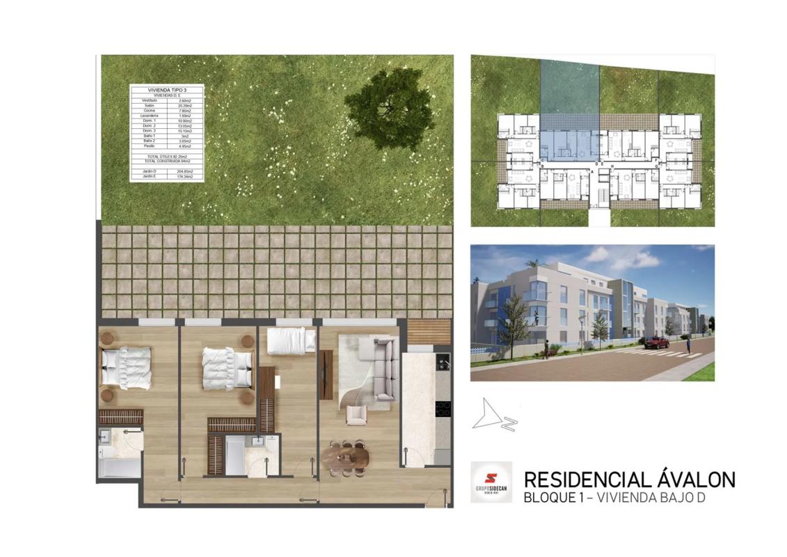 Obra nueva Residencial Ávalon en Santa Cruz de Bezana (Revista) plan 2