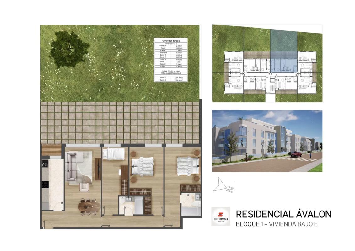 Obra nueva Residencial Ávalon en Santa Cruz de Bezana (Revista) plan 5