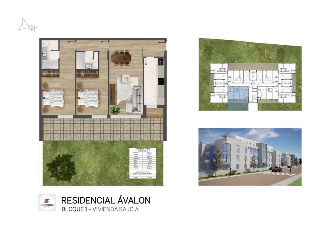 Obra nueva Residencial Ávalon en Santa Cruz de Bezana (Revista) plan 6
