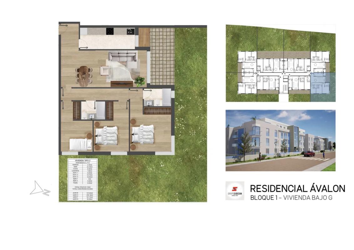 Obra nueva Residencial Ávalon en Santa Cruz de Bezana (Revista) plan 7