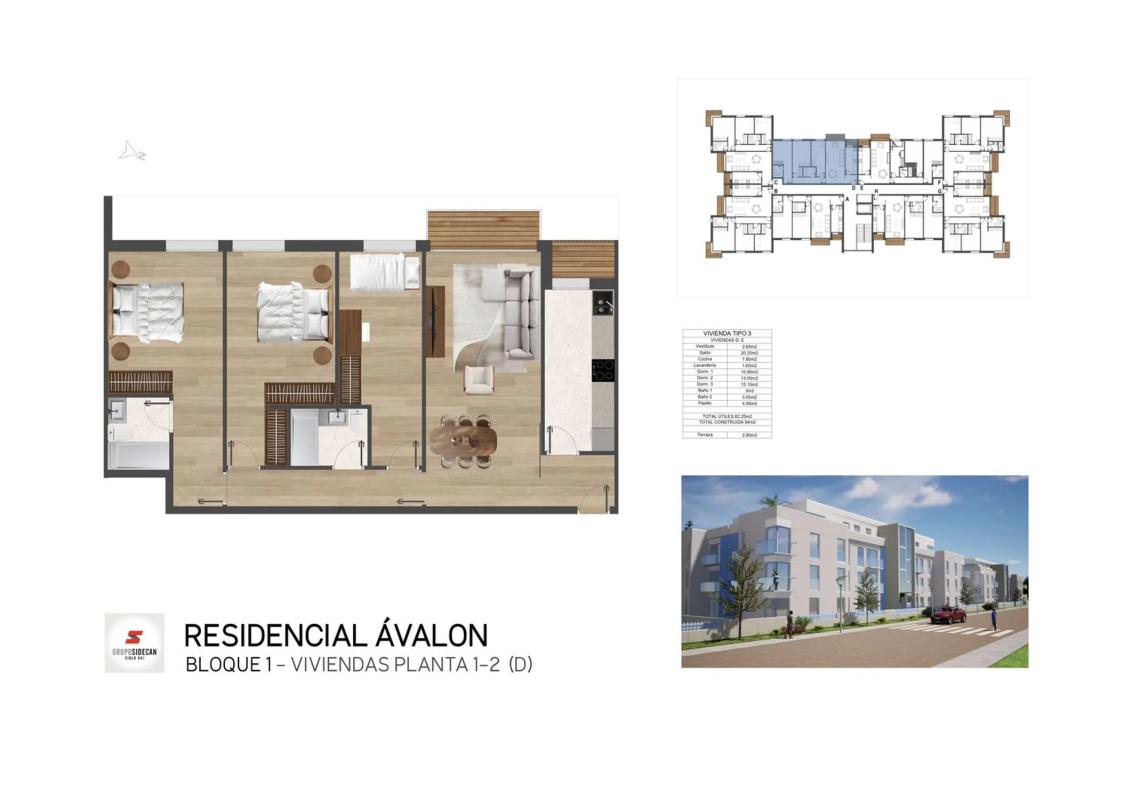 Obra nueva Residencial Ávalon en Santa Cruz de Bezana (Revista) plan 18