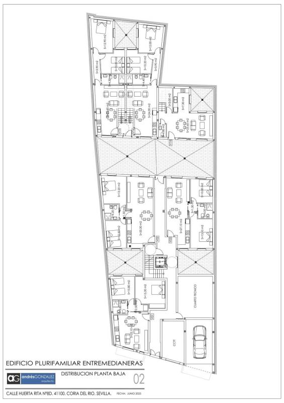 Obra nueva Huerta Rita en Coria del Río (Revista) plan 2