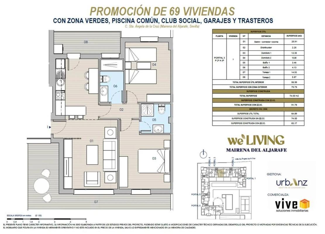 Obra nueva We Living Mairena del Aljarafe en Mairena del Aljarafe (Revista) plan 4