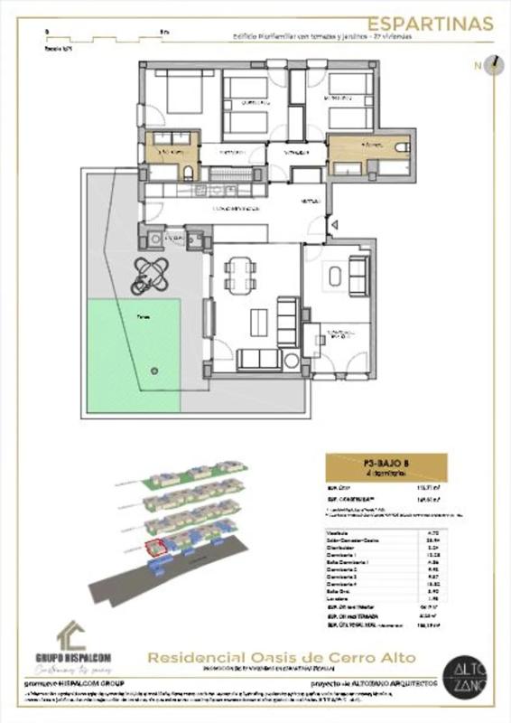 Obra nueva Oasis de Cerro Alto en Espartinas (Revista) plan 1