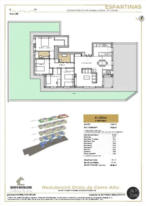 Obra nueva Oasis de Cerro Alto en Espartinas (Revista) plan 3
