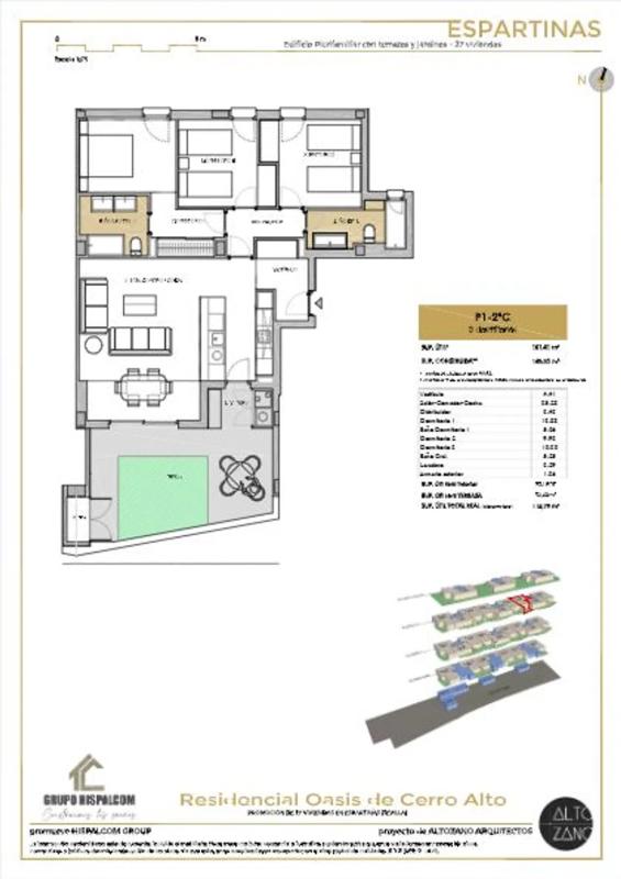 Obra nueva Oasis de Cerro Alto en Espartinas (Revista) plan 4