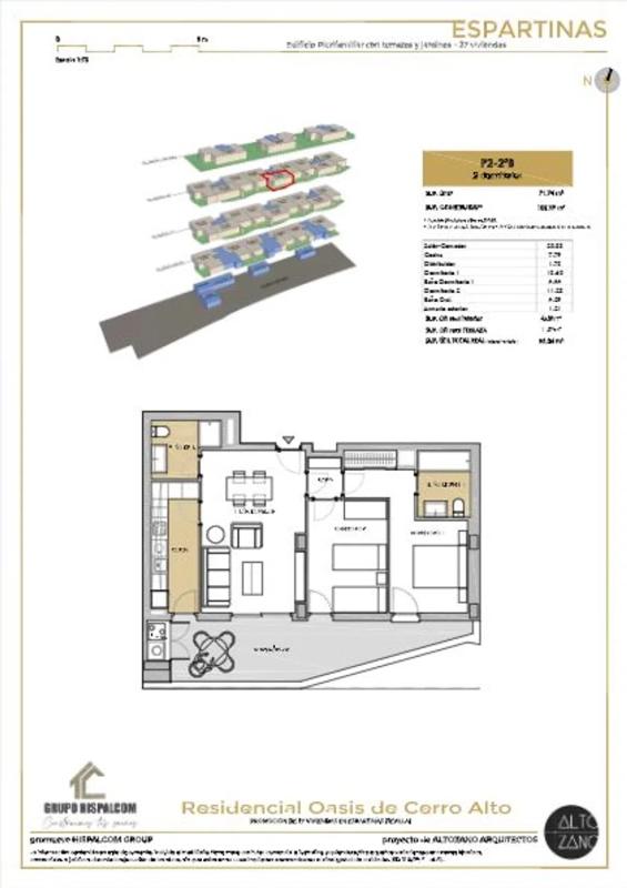 Obra nueva Oasis de Cerro Alto en Espartinas (Revista) plan 8