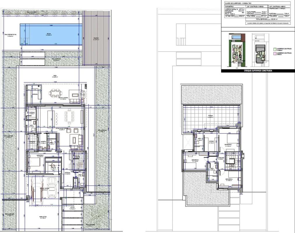 Obra nueva Chalet Visolmar en Dos Hermanas (Revista) plan 1