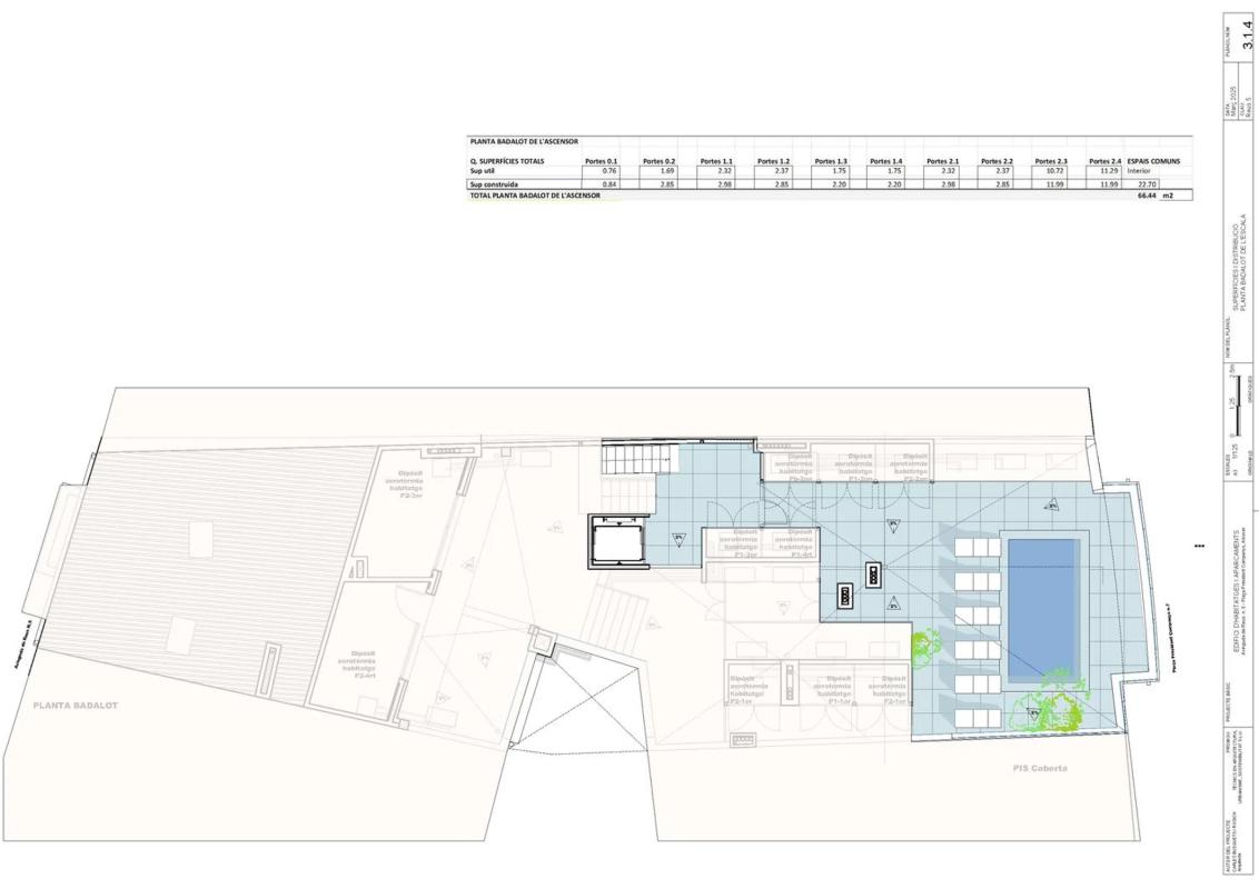 Obra nueva Parc President Companya, Alcover en Alcover (Revista) plan 1