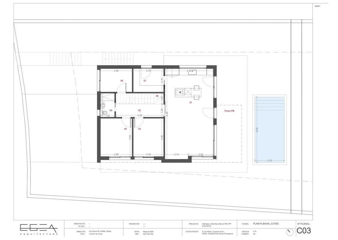 Venta de chalet independiente en Calle de L'Albiol, 2, Castellvell del Camp
 plan 2