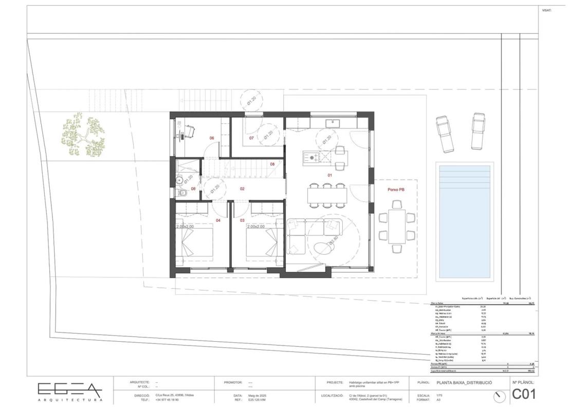 Venta de chalet independiente en Calle de L'Albiol, 2, Castellvell del Camp
 plan 4