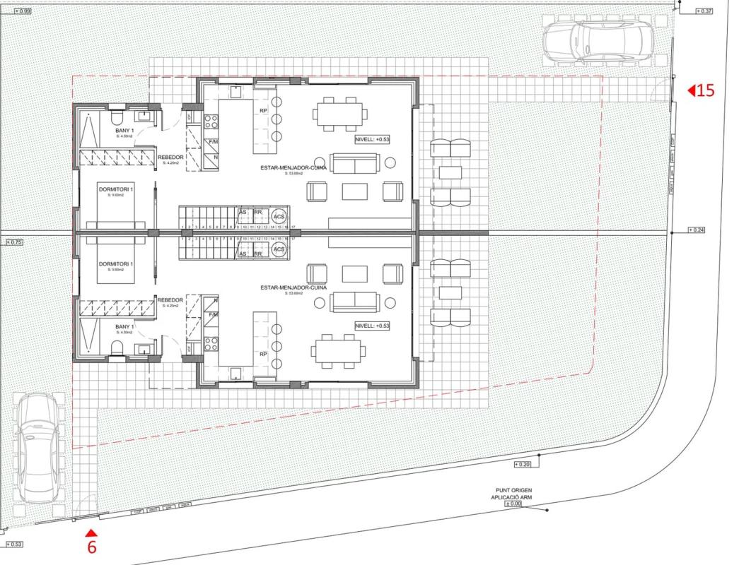 Obra nueva La Roca en Cambrils (Revista) plan 2