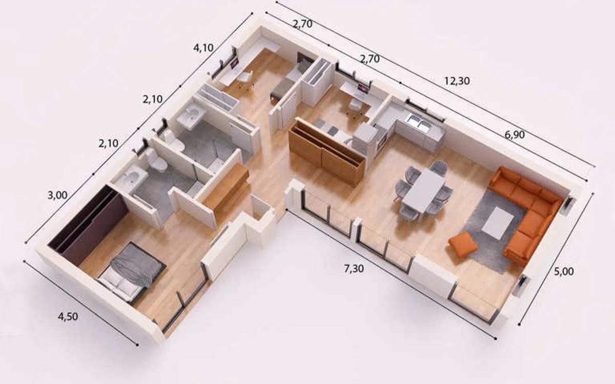 Obra nueva Rosa en Calafell (Revista) plan 1
