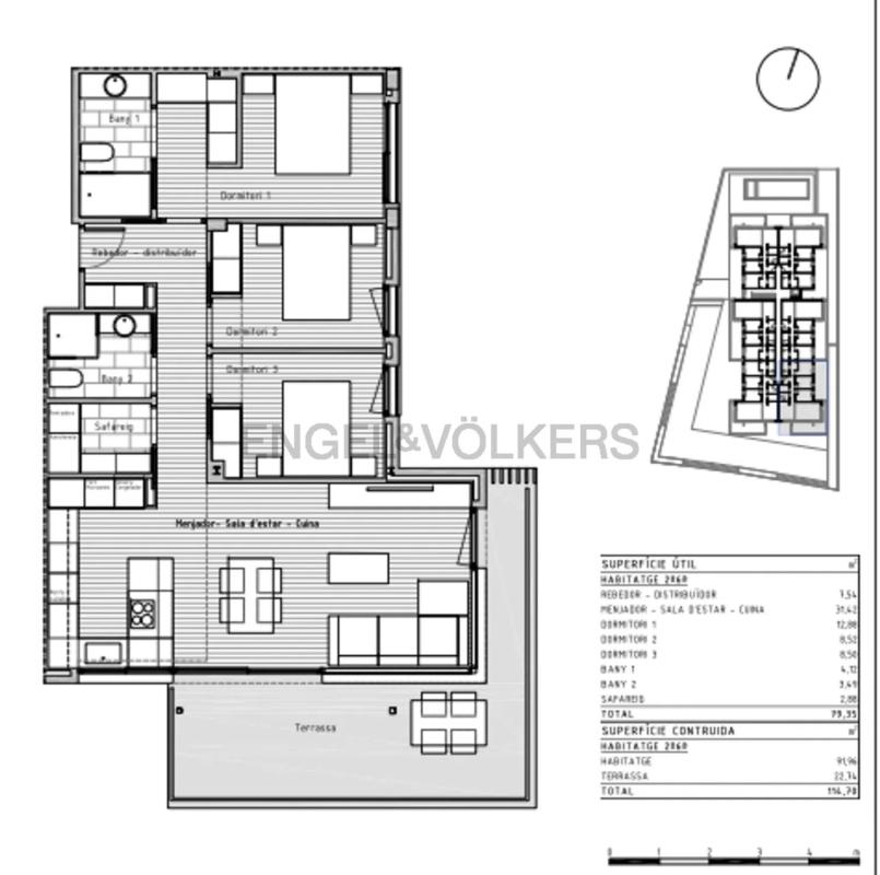 Obra nueva Residencial Cunit Costa Daurada en Cunit (Revista) plan 3