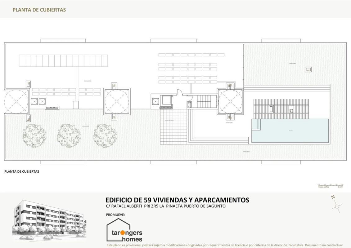 Obra nueva Residencial Alberti en Puerto de Sagunto (Revista) plan 4