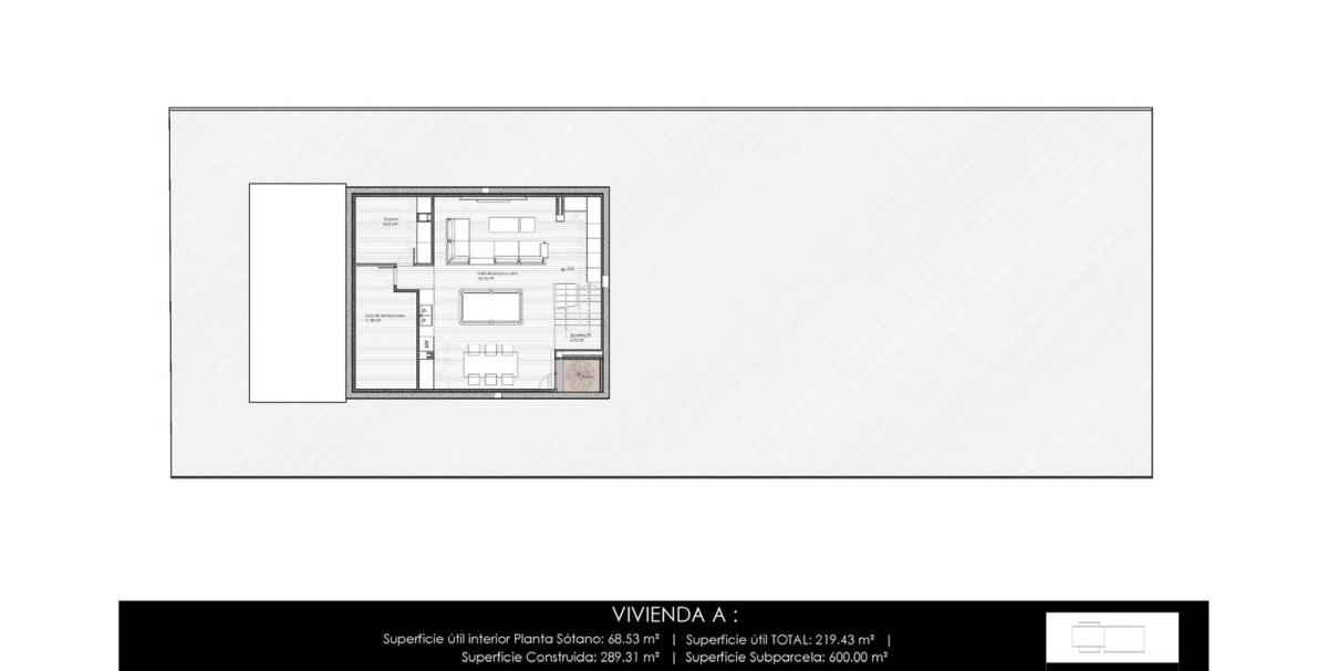 Obra nueva Villas Eliana Twins en L'Eliana (Revista) plan 1