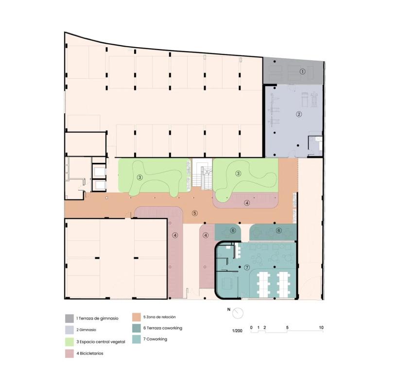 Obra nueva Edificio Pinea by Zubi Group en Burjassot (Revista) plan 2