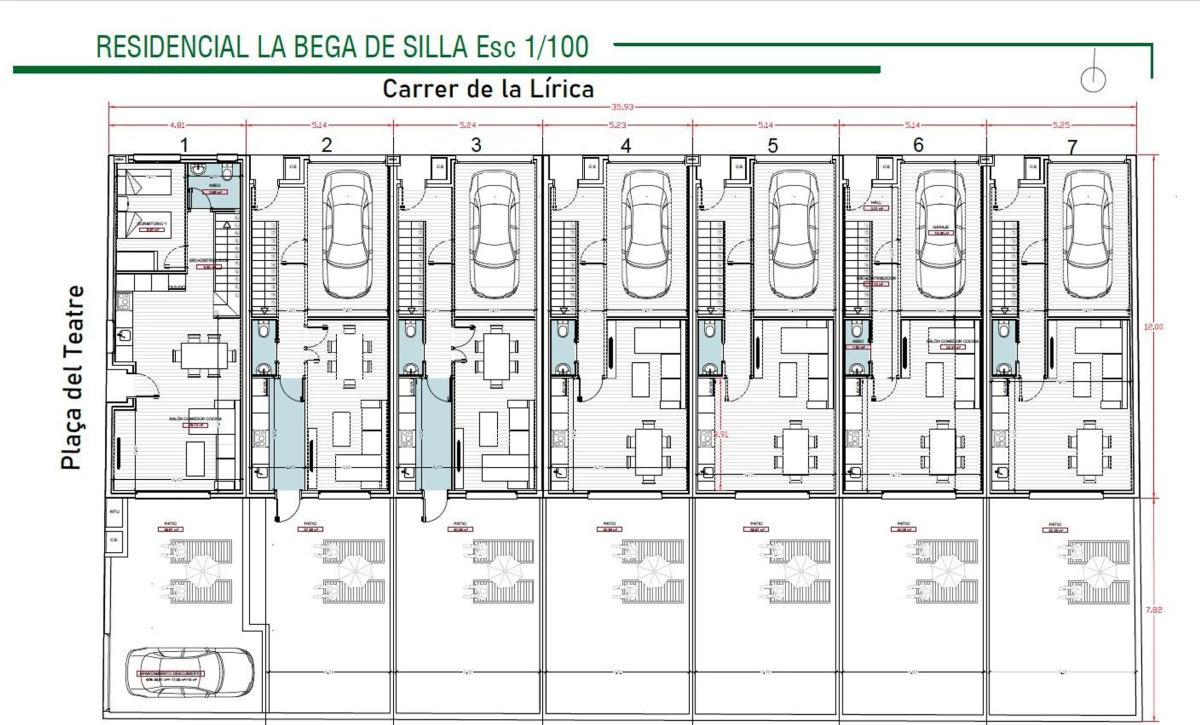 Obra nueva Residencial GVS-La Bega en Silla (Revista) plan 1