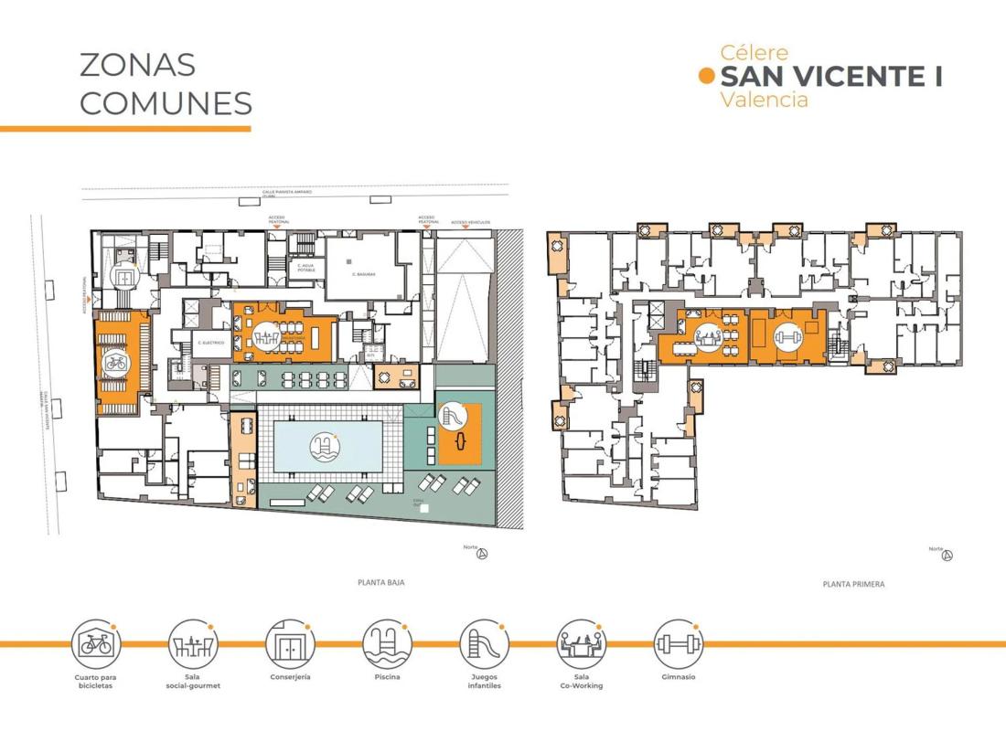 New construction Célere San Vicente I in Valencia plan 1