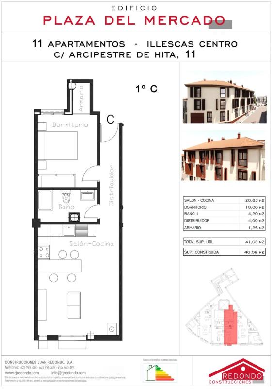 Obra nueva Residencial Plaza de Mercado en Illescas (Revista) plan 1